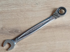 Facom No467, 13mm, Reversible Ratcheting Anti Slip Combination Ratchet Spanner