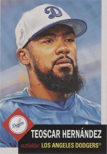 週末値引き！ドジャース　フィギュア　TEOSCAR HERNANDEZ TEOSCAR HERNANDEZ BOBBLEHEAD - メルカリ
