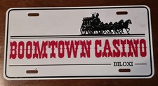 12 Boomtown Casino Biloxi Mississippi Poker Slots License Plate 12 Boomtown Casino Biloxi Mississippi Poker Slots License Plate