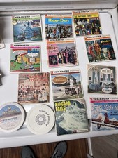 VINTAGE VIEW-MASTER LOT. REELS, SETS, VIEWERS  LIBRARY BOXES. DETAILS IN DESCR