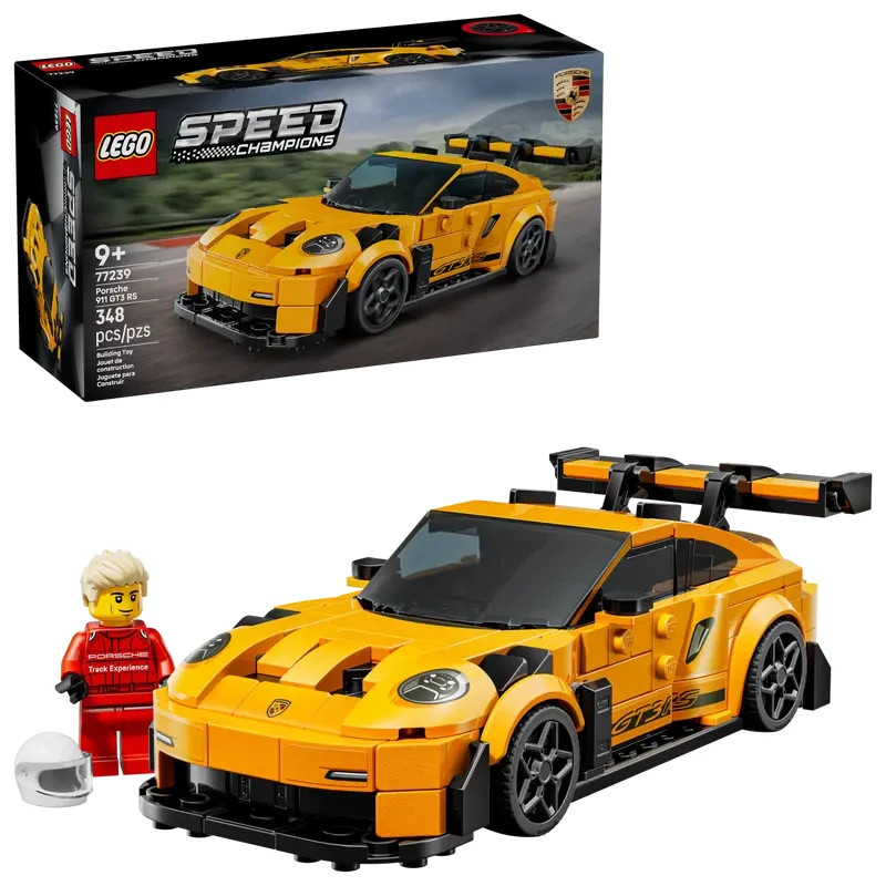 LEGO Speed Champions 77239 Porsche 911 GT3 RS - Modellino da Collezione