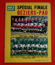 1964 Miroir du rugby n°37 PAU NARBONNE BEZIERS TARBES CONOM VALENCE D'AGEN