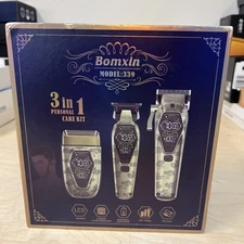3 In 1 Personal Care Kit, Professional Clipper,trimmer,shaver. Bomxin Model 339