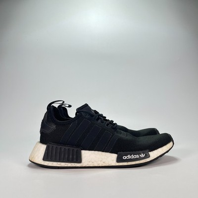 Adidas NMD_R1 Black White Boost Lifestyle Sneakers Shoes H02333 Youth Size 6