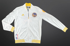 Adidas Golden State Warriors 2015 NBA Champions Jacket Mens L On Court Warm Up