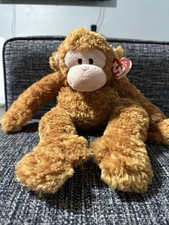 TY beanie Buddies Collection Fumbles The Monkey