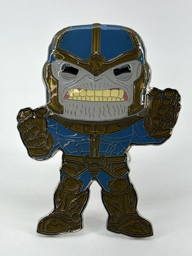 Funko #02 Collectible Pin Pop Marvel Thanos Comic Book Villain Collector Edition