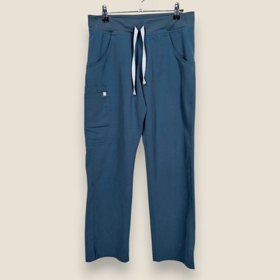 Figs Kae Cargo Srb Pants Women Size XS Navy Blue Straight Technical Nursing