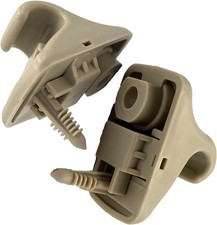 2pcs 85235-B1000 Sun Visor Retainer Clip Holder Hook Support Fastener Bracket Be