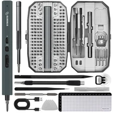 Mini Electric Screwdriver, 155 in 1 Electric Precision Screwdriver Set with 1...