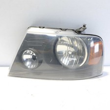 2004-2006 Ford F-150 Left Side Halogen Black Bezel Headlight Oem 7l3z 13008 Ha