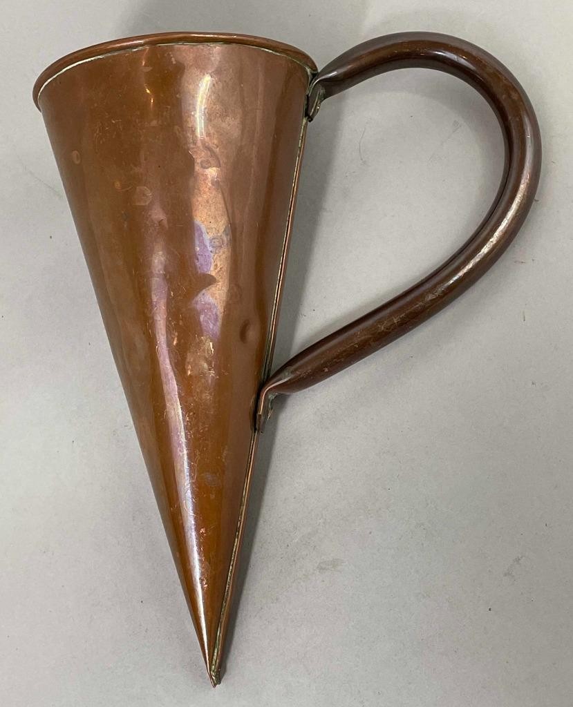 KUPFER ALE MULL - GROSSER VINTAGE WÄRMER - BIER CIDER WEIN FLIP - Krug Krug Maß