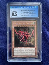 2014 Yu-Gi-Oh! Premium Gold 1st Ed Slifer the Sky Dragon #EN032 CGC 8.5 NM/Mint+