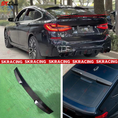 For 2017-24 BMW 6 Series GT G32 Forged/Carbon Fiber/Black Rear Roof Spoiler Wing