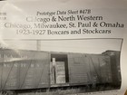 RARE HO Resin Sunshine C&NW Chicago North Western Pratt Truss SS Boxcar Kit — photo 4