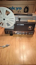 Sankyo Movie Projector Super 8 Single 8 Magnetic Sound-600 Original Box w/ Acc.