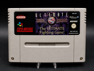 Ultimate Mortal Kombat 3 SNES PAL Super Nintendo Original Modul