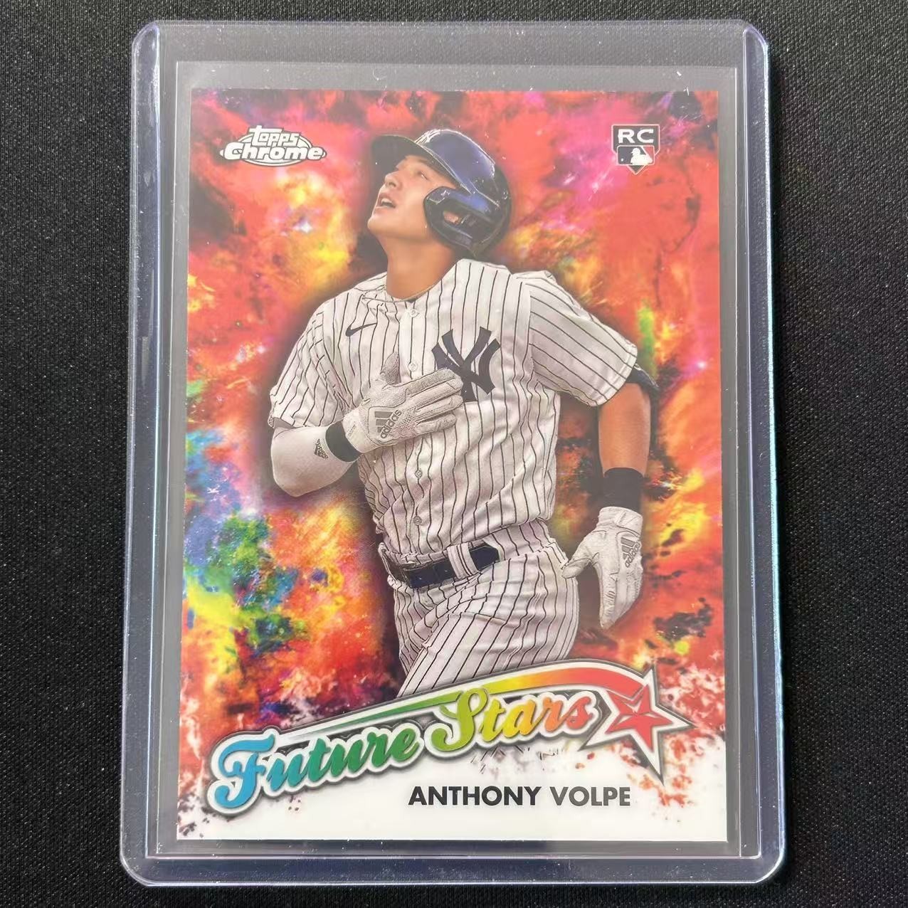 ☕️2023 TOPPS CHROME UPDATE BASEBALL FUTURE STARS REFRACTOR RC ANTHONY VOLPE