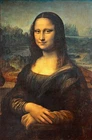 Oil painting Leonardo da Vinci - young woman smiling Mona Lisa handmade in oil a
