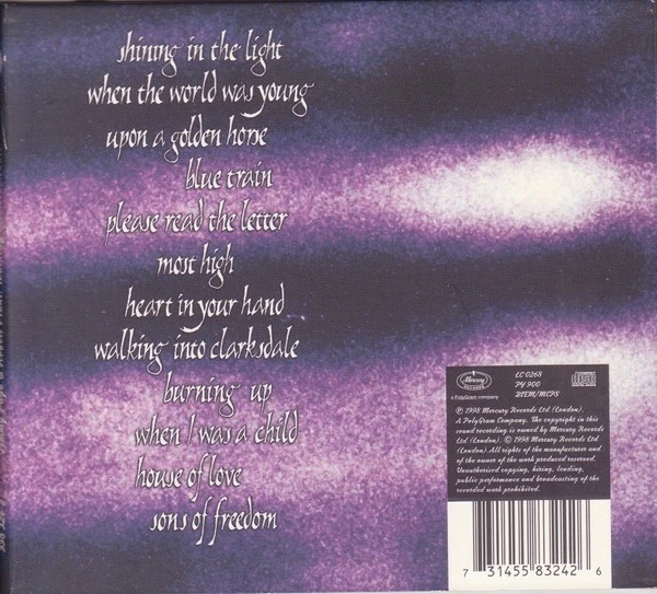 Jimmy Page & Robert Plant Walking CD Album Ltd Car 022 - Bild 2 von 4