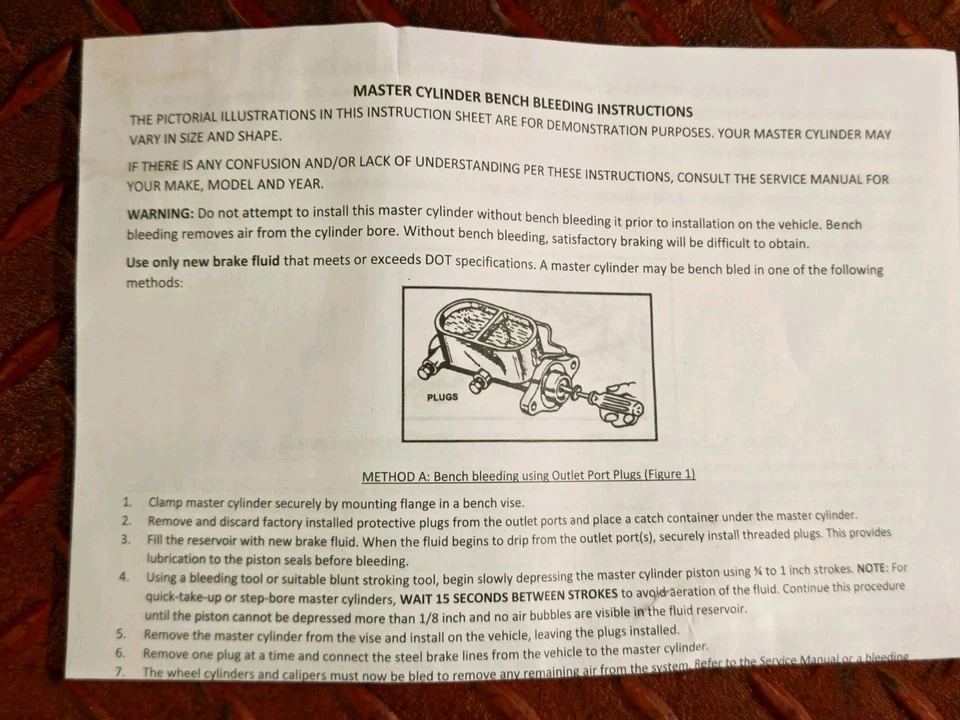 Cilindro maestro de freno ACDelco genuino 1995-2000 para Chevy C1500/C2500 Suburban Foto 3 de 4