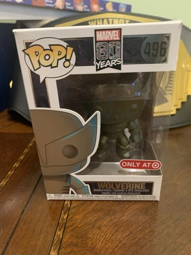 Funko POP! 496 - Marvel 80 Years, Wolverine (Target "Patina" Exclusive) Legends