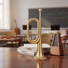 Charge Trumpet Easy to Play Brass Bugle Full Tone for Students