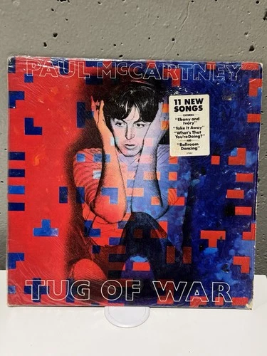 PAUL MCCARTNEY TUG OF WAR VINYL LP 1982 COLUMBIA RECORDS TZ 37462
