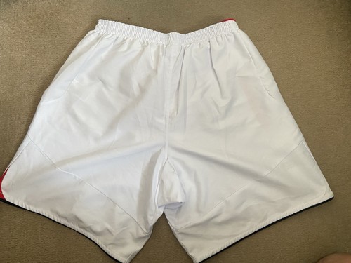 BNWT England Umbro 2005-2007 Mens XXL 2XL Football Shorts Kit Home Soccer White - Imagen 11 de 15