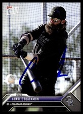 2023 Topps Now Road Opening Day Charlie Blackmon Colorado Rockies #OD-264 Signed