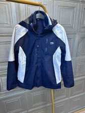 Jeep Spirit Waterproof Insulated Double LayerJacket Navy/White Size M
