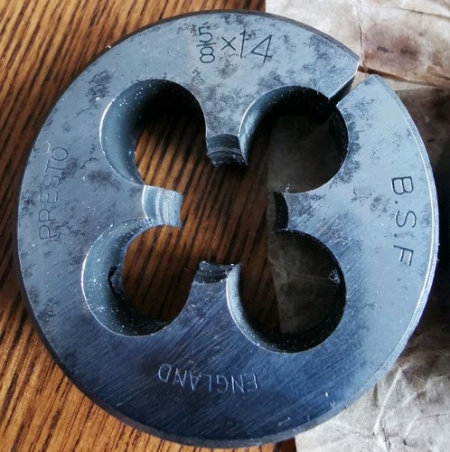 7x Presto BSF Circular Split Die C.S. Cut Thread In Boxes - Picture 7 of 10