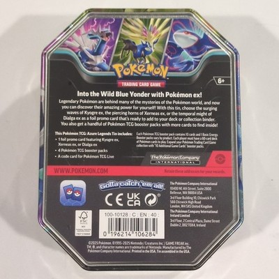 SEALED Pokémon Azure Legends Tin Xerneas EX Promo + Packs | eBay