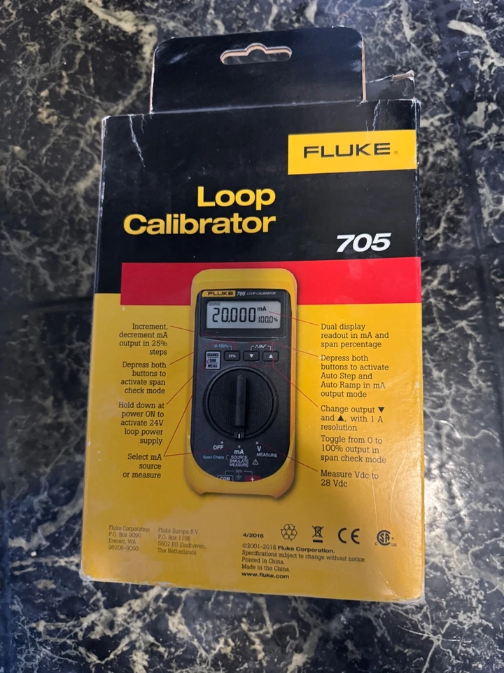 FLUKE 705 Loop Calibrator Meter  - Image 2 of 3