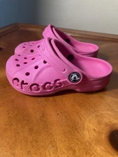 CROCS Little Kids Classic Clogs (8) in Pink