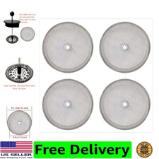 4pcs french press filter screen,Universal 1000 ml, 34 Oz, 8 Cup French Press ...