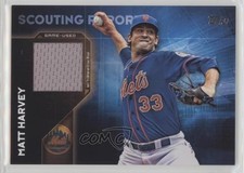 2016 Topps Scouting Report Relics Matt Harvey #SRR-MHA 0aa