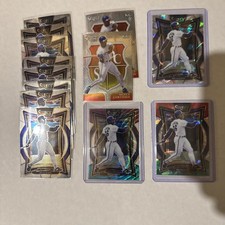 2025 Panini Select Lot Of 13 Bo Jackson Tri Color Cracked Ice Tricolor Ice Plus+