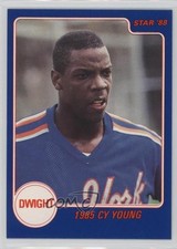 1988 Star Dwight Gooden Blue 1985 Cy Young Dwight Gooden #7 0q3