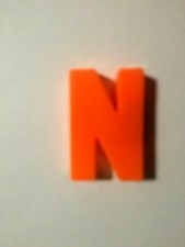 Vintage Fisher Price Magnetic Alphabet Letter N School House Desk Replacement