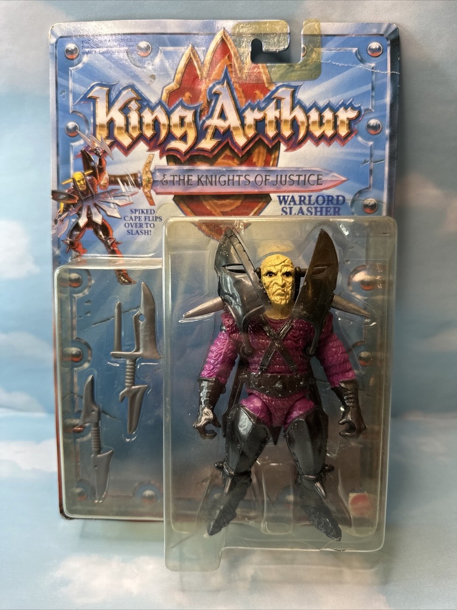 ギース·ハワード THE KING COLLECTORS'24 King Arthur and the Knights of Justice Warlord Slasher Mattel 1992