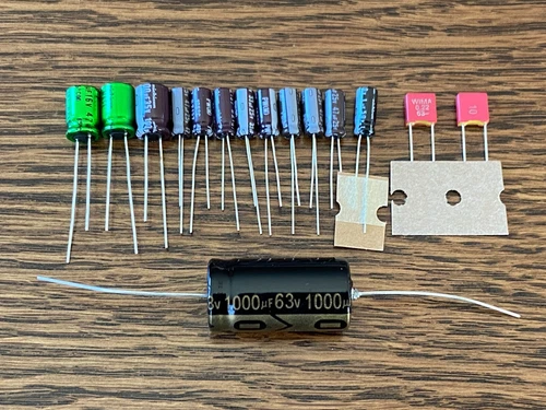 Technics SL-Q5 Speed Repair Kit Capacitors Turntable Recap Set