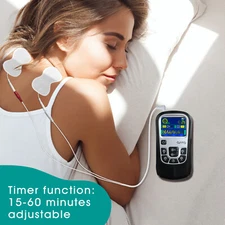 TENS Unit Muscle Stimulator Full Body Pain Relief Rechargeable Back Leg Massager