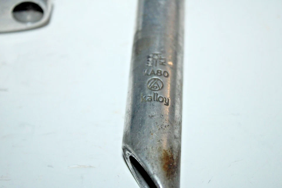 Vástago de pluma Kalloy UNO 22,2 mm plateado 85 mm -17º elevación 25,4 mm MTB carretera envío a EE. UU. Foto 3 de 4