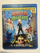 Monsters vs. Aliens [Blu-ray] by Reese Witherspoon, Seth Rogen, Hugh Laurie, Wi
