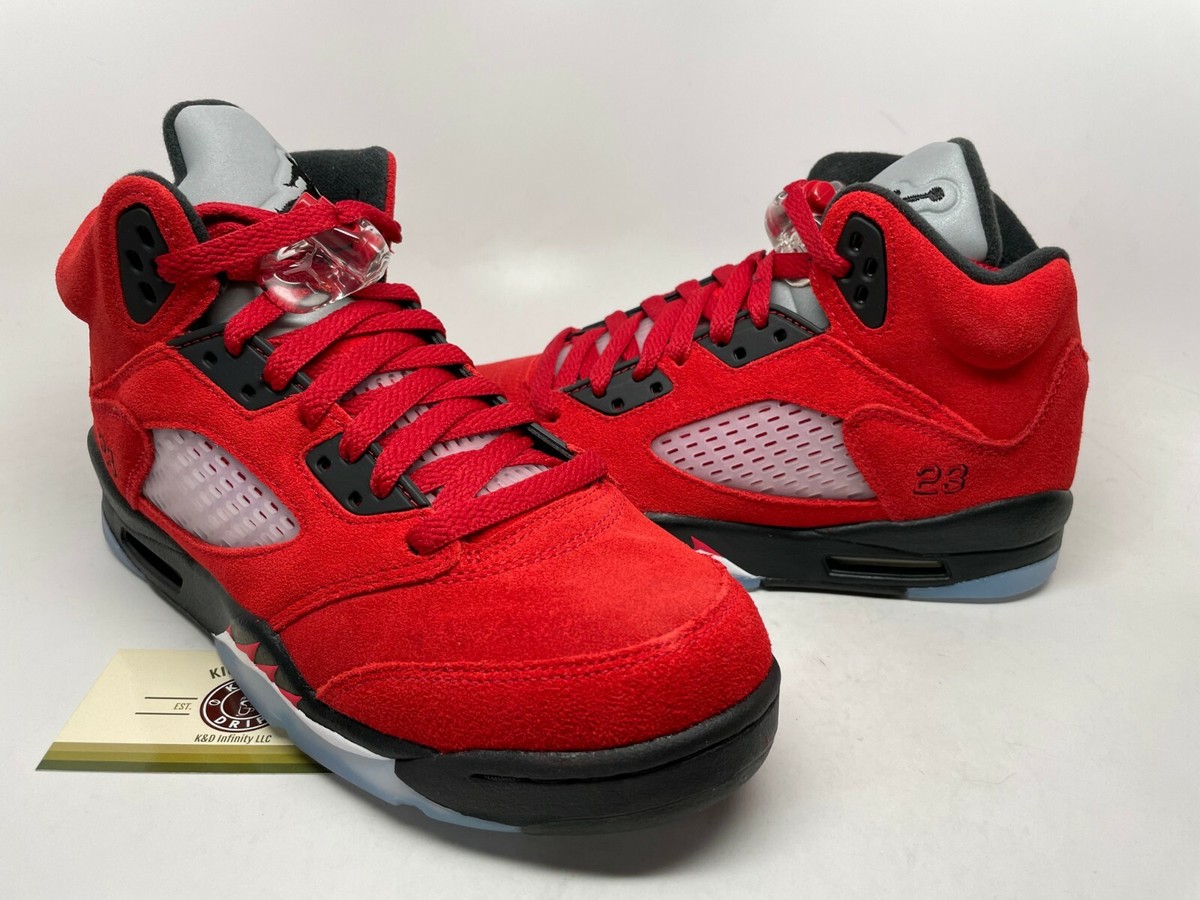 シューズ(男性用) Nike Air Jordan 5 Retro \"Red Suede\" Size 10.5 - Air Jordan 5 Retro Red Suede for sale online | eBay