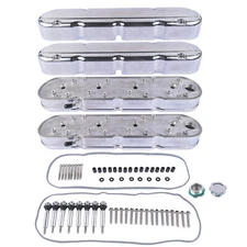 Polished Engine Valve Covers for Chevy GM LS LS1 LS2 LS3 LS6 LS7 293 325 346 364