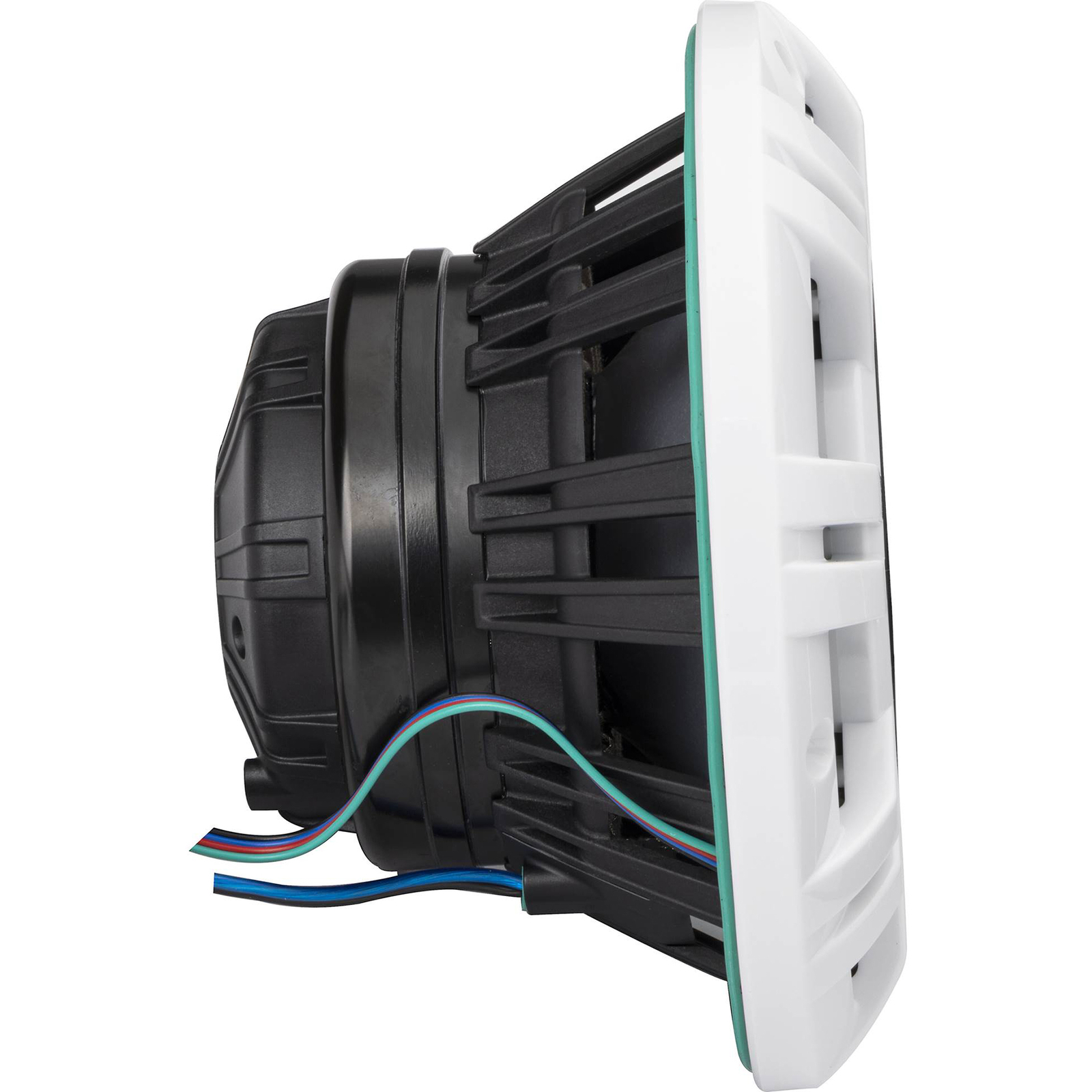 Пара динамиков Kicker 48KMXL84 с 8 морскими рупорами для лодок со светодиодной подсветкой Домашний динамик