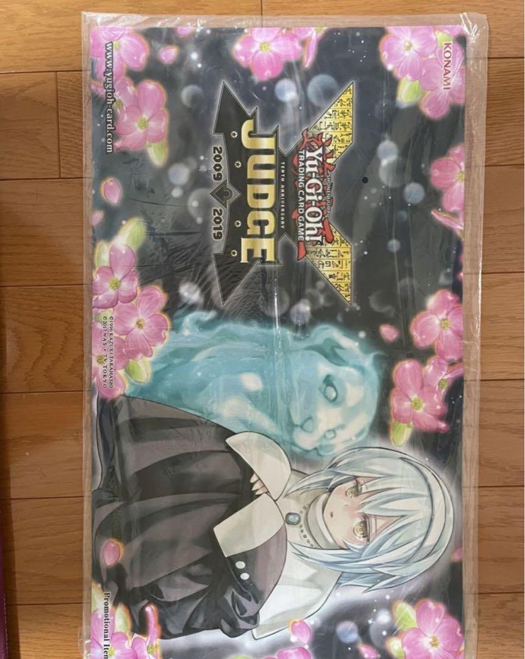 Yugioh Official Playmat Ghost Sister & Spooky Dogwood Judge KONAMI NEW