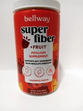 Bellway Super Fiber Powder + Fruit, Sugar Free 50 Servings (Pack of 1) 